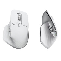 Mouse Logitech Mx Master 3S Wireless - Silber - Weiß