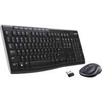 Keyboard & Mouse Logitech Wireless Combo Mk270 Black