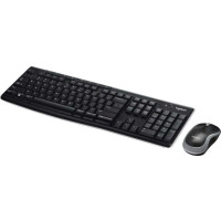 Keyboard & Mouse Logitech Wireless Combo Mk270 Black