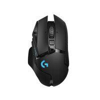 Mouse Logitech G G502 Lightspeed Rechts Wireless Schwarz