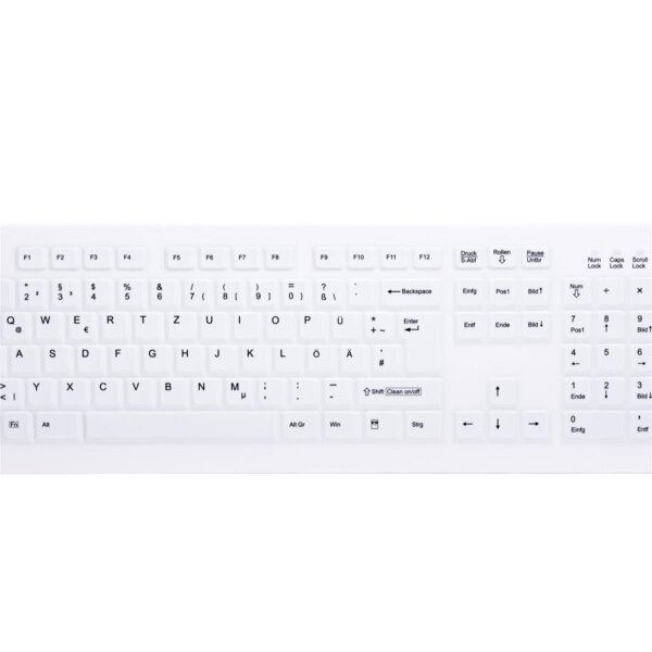 Keyboard Contour Medical Active Key Ak-C8100 Wireless White