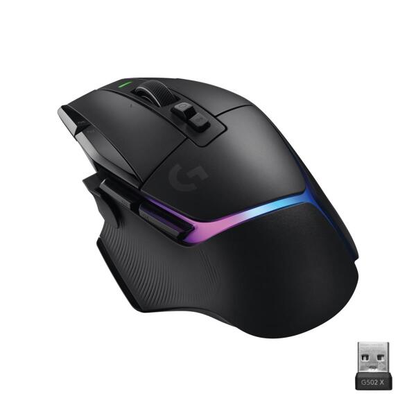 Mouse Logitech G G502 X Plus Wireless Black