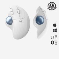 Mouse Logitech Ergo M575 Wireless Trackball Maus Weiß