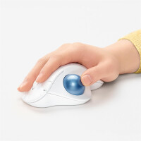 Mouse Logitech Ergo M575 Wireless Trackball Mouse White