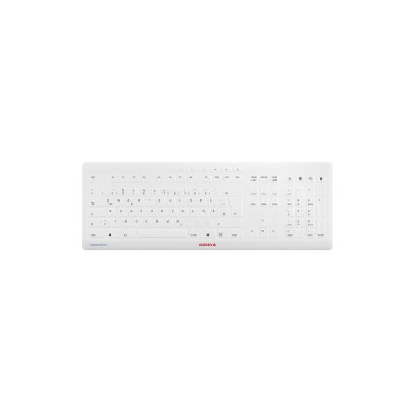 Keyboard Cherry Stream Wireless + Usb White