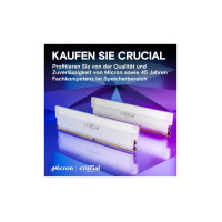 32Gb Kit 2X16gb Pc 6000 Crucial Pro Overclocking Edition  Weiß