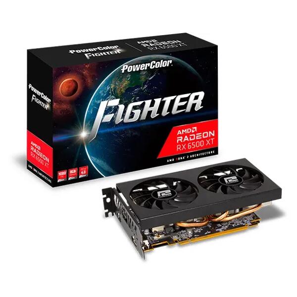 Powercolor Radeon Fighter Rx 6500Xt 8Gb Gddr6