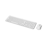 Keyboard & Mouse Logitech Wireless Combo Mk950 Slim White