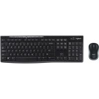 Keyboard & Mouse Logitech Wireless Combo Mk270 Black