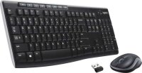 Keyboard & Mouse Logitech Wireless Combo Mk270 Black