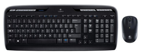 Keyboard & Mouse Logitech Wireless Combo Mk330 Black