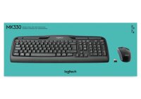 Keyboard & Mouse Logitech Wireless Combo Mk330 Black