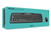 Keyboard & Mouse Logitech Wireless Combo Mk330 Black