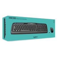 Keyboard & Mouse Logitech Wireless Combo Mk330 Black