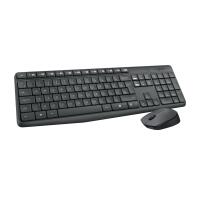 Keyboard & Mouse Logitech Wireless Combo Mk235 Black