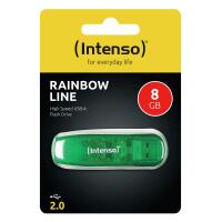 Usb Stick 8Gb Intenso Rainbow Line