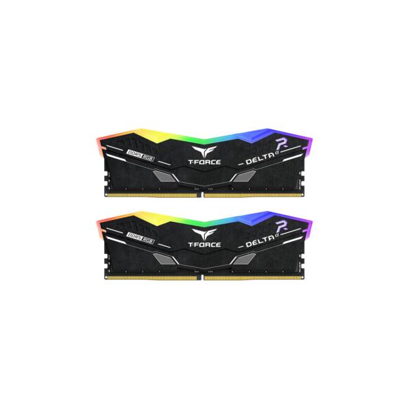 32Gb Kit 2X16gb Pc 6000 Team T-Force Delta Rgb Cl30  Schwarz