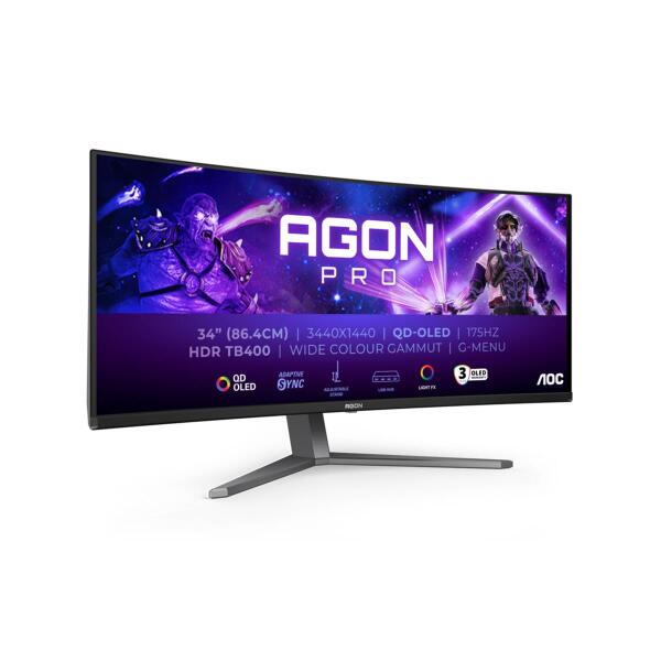Aoc Agon Pro Ag346ucd 86.36 Cm 2Xhdmi,Displayport,Sp