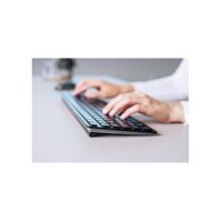 Keyboard Cherry Kw 9100 Slim Wireless Black