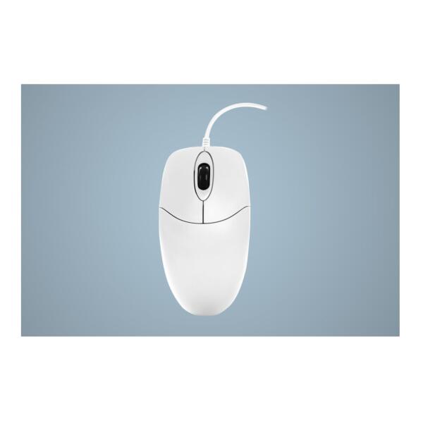 Mouse Cherry Medical Active Key Ak-Pmj1 Wired White