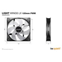 Be Quiet Light Wings Lx 120Mm Pwm