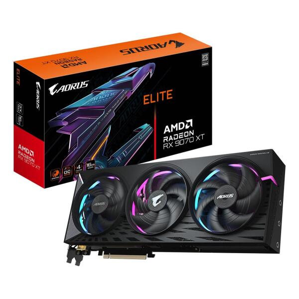Gigabyte Radeon Rx 9070 Xt Elite 16Gb Aorus