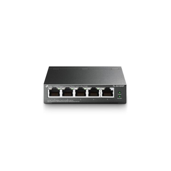 Tp-Link Switcher Gigabit 4-Port 10/100/1000 Tl-Sg1005p