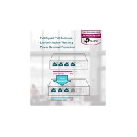 Tp-Link Switcher Gigabit 4-Port 10/100/1000 Tl-Sg1005p