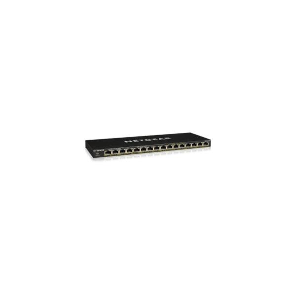Netgear Switch 16-Port 10/100/1000 Gs316p-100Eus