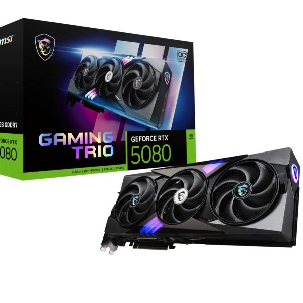 Msi Geforce® Rtx 5080 16Gb Gaming Trio Oc