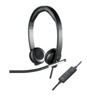 Headset Logitech H650e Wired Black