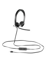 Headset Logitech H650e Wired Black