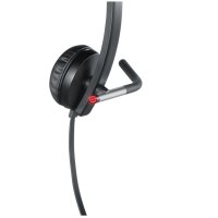 Headset Logitech H650e Wired Black