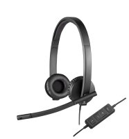 Headset Logitech H570e Wired Black