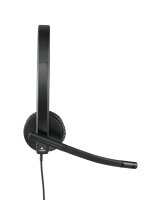 Headset Logitech H570e Wired Black