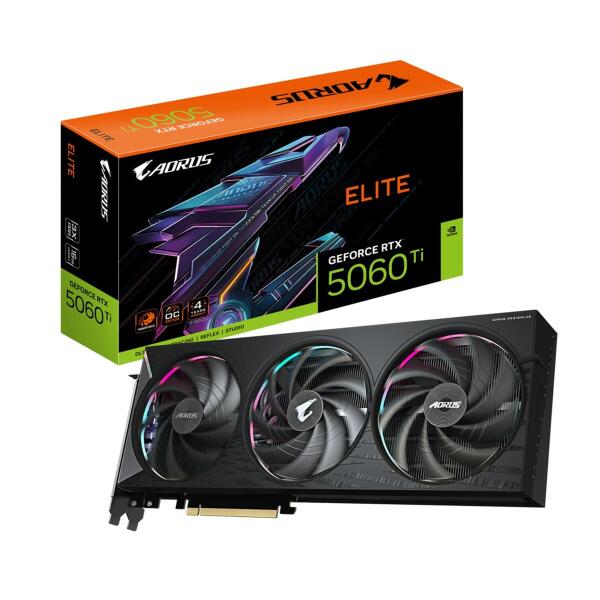 Gigabyte Geforce® Rtx 5060 Ti 16Gb Aorus Elite