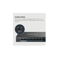 Mercusys Switch Ms108gp 8-Port 10/100/1000