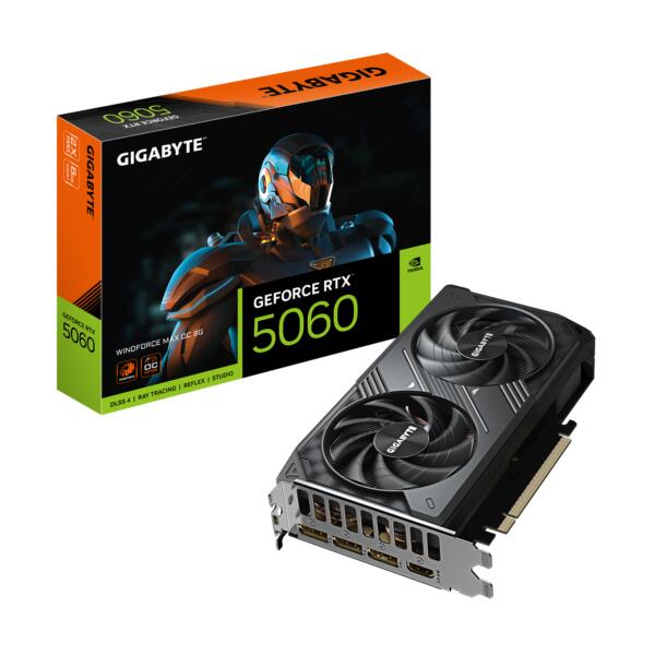 Gigabyte Geforce® Rtx 5060 8Gb Windforce Max Oc