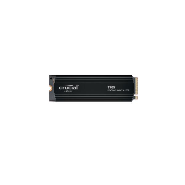 Crucial 4Tb T705 Ct4000t705ssd5 Pcie 5.0 X4 M.2 Nvme Gen5 Mit Kühlkörper