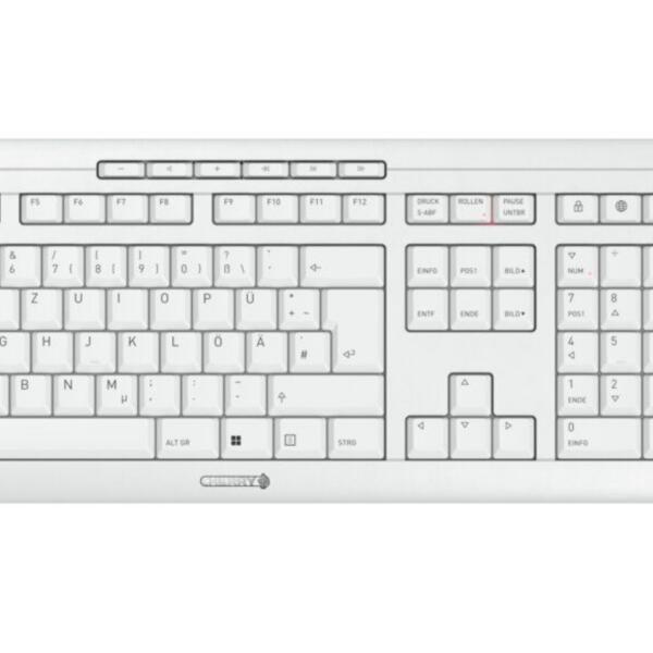 Keyboard & Mouse Cherry Wireless Combo Comfort White