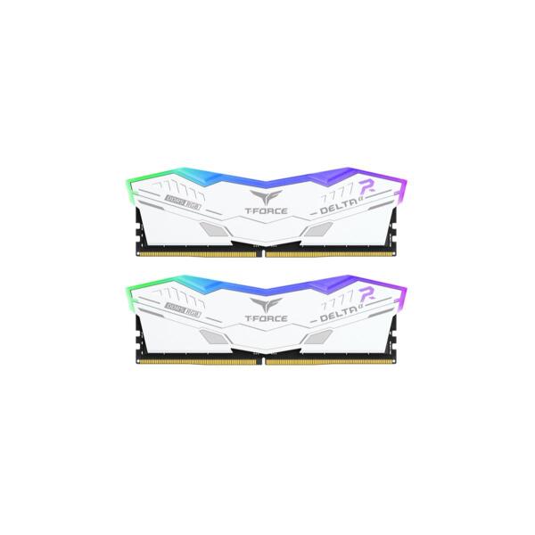 32Gb Kit 2X16gb Pc 6000 Team T-Force Delta Rgb Cl30 Ff8d532g6000hc30dc01 Weiß