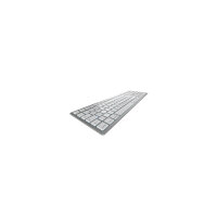 Keyboard Cherry Kw 9100 Slim For Mac Usb + Bluetooth Silver