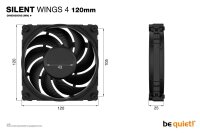 Be Quiet Silentwings 4 120Mm