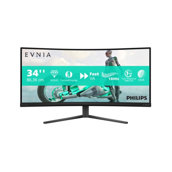 Philips Evnia 3000 34M2c3500l 86.36 Cm 2Xhdmi,Displayport