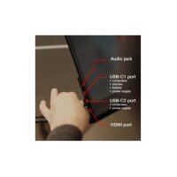 Verbatim Pmt-15, Portable Touchscreen Monitor 39,60Cm ,Hdmi,2Xusb-C,Sp 49592