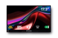Verbatim Pmt-17-4K, Portable Touchscreen Monitor 43,90Cm ,Hdmi,2Xusb-C 4K 32239