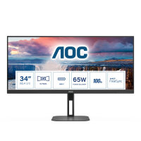 Aoc Value-Line U34v5c/Bk 86.4 Cm Hdmi,Displayport,Usb-C