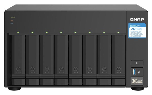 Nas Server Qnap Ts-832Px-4G 8-Bay