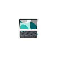 Keyboard Logitech Flip Folio For Ipad Pro + Ipad Air 11 Gray