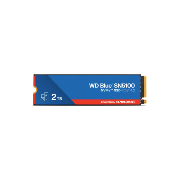Wd Blue 2Tb Sn5100 Nvme M.2 Pcie 4.0 X4 Wds200t5b0e